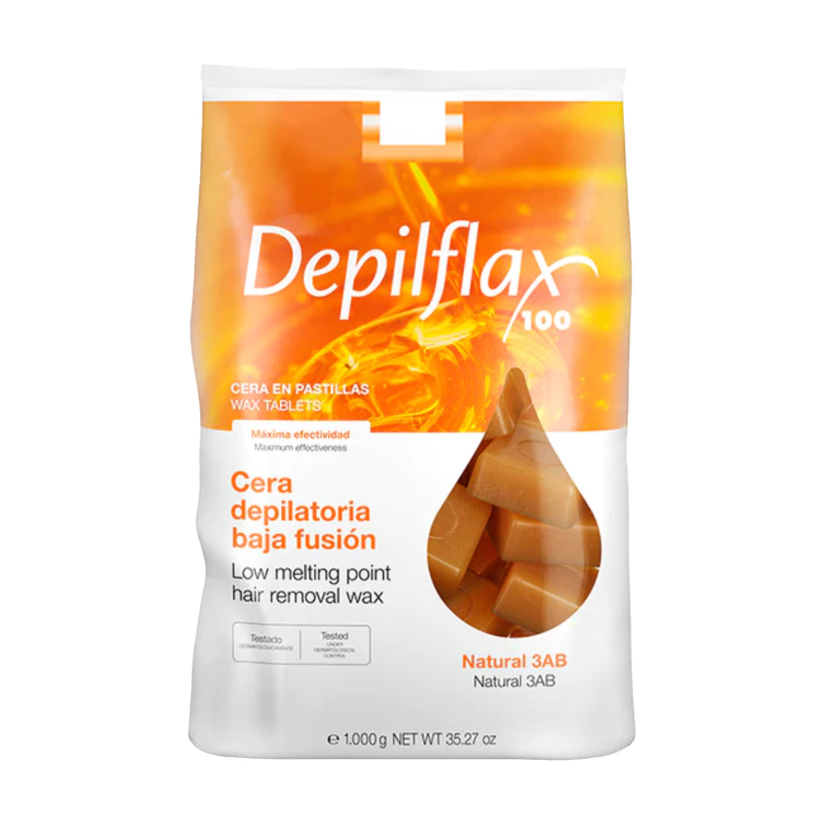 Depilflax elasztikus keménygyanta natúr 1 kg