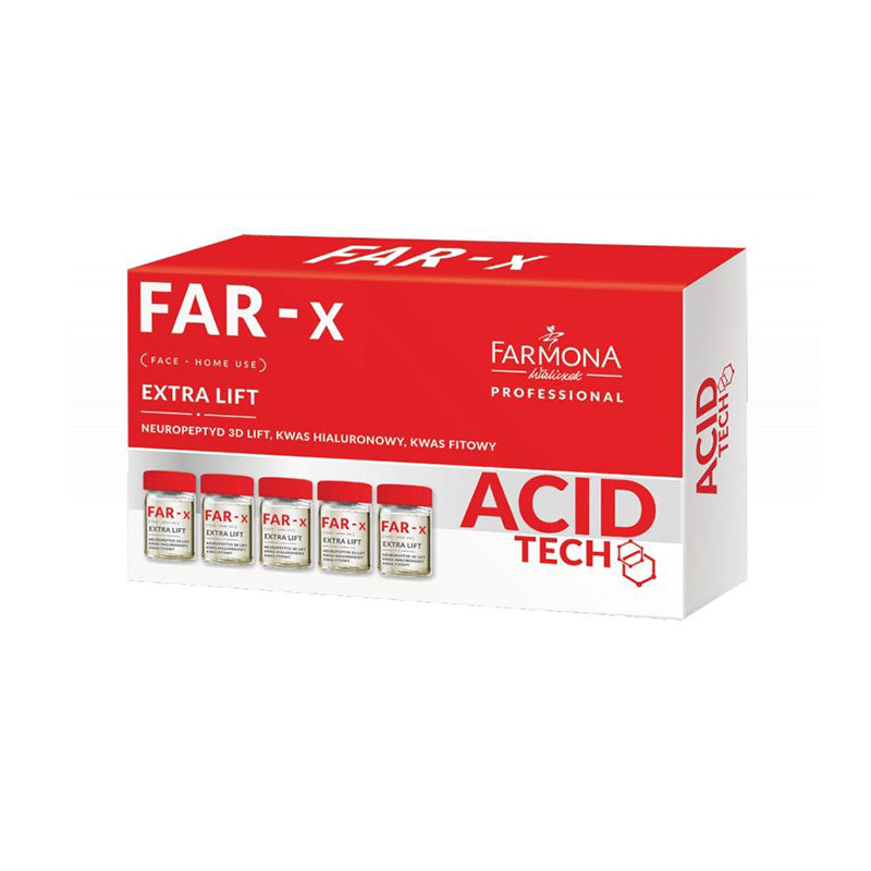 Farmona FAR-X erős lifting hatású aktív koncentrátum – otthoni használatra 5×5 ml
