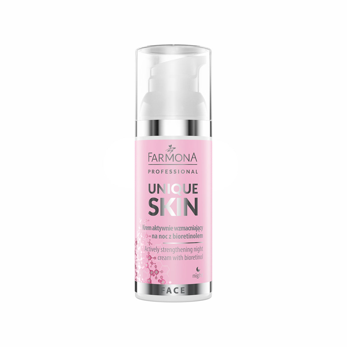 Farmona Unique Skin aktívan erősítő éjszakai krém bioretinollal 50 ml