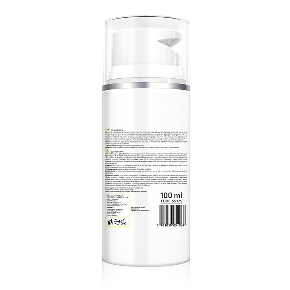 Apis Ceramide Repair regeneráló krém ceramidokkal és Omega 3-6-9 zsírsavakkal 100 ml