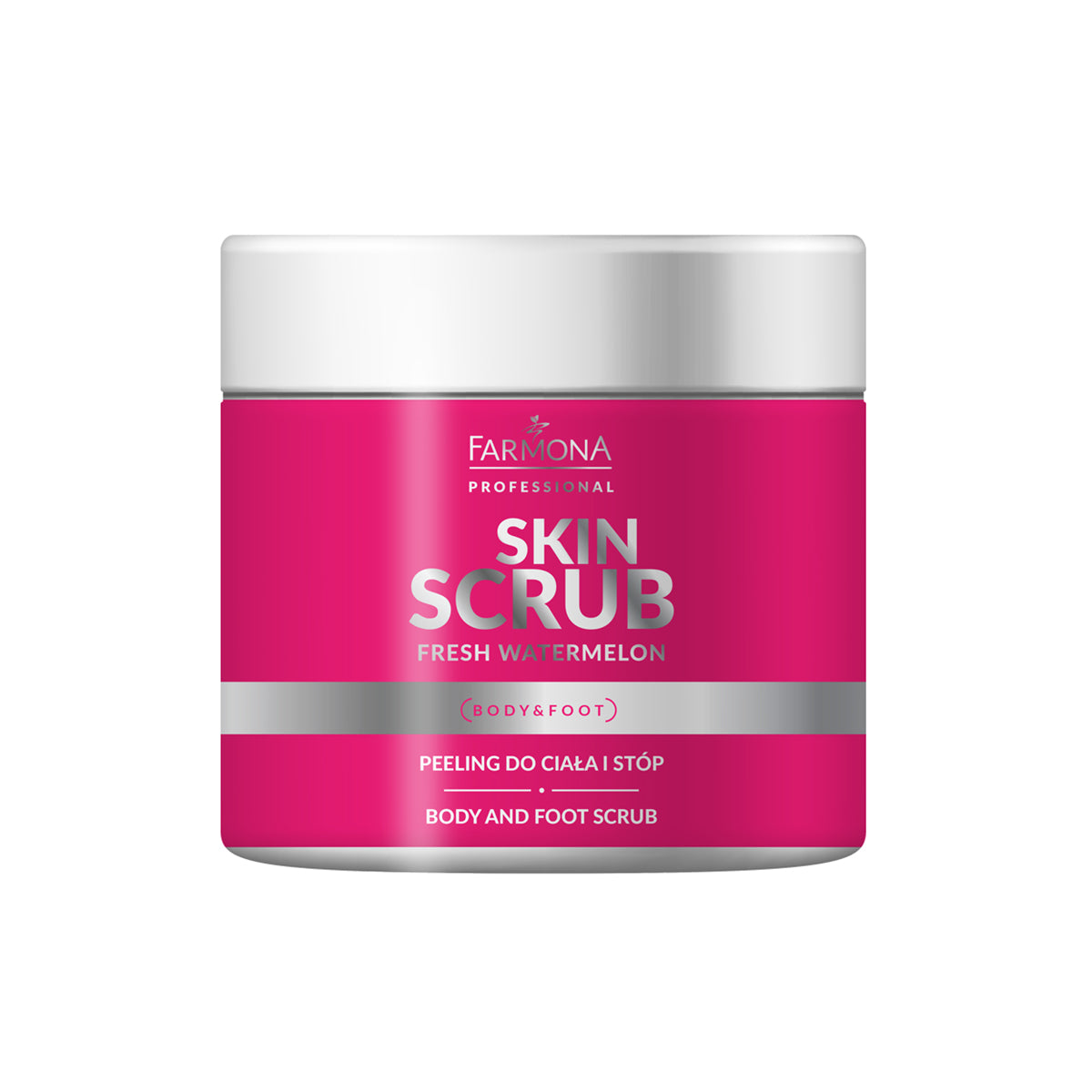Farmona Skin Scrub görögdinnyés cukros radír testre és lábra 500 g