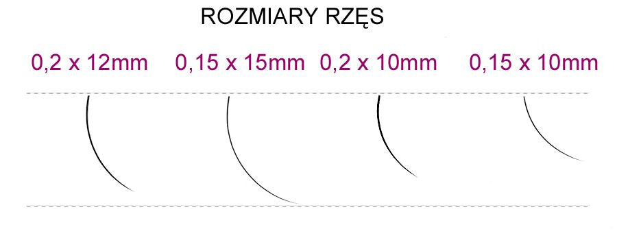 Syis műszempilla J 0,15×10 mm 0,25 g