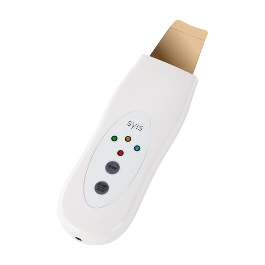 Syis Dermo Lift & Peel ultrahangos bőrtisztító (skin scrubber), arany spatula