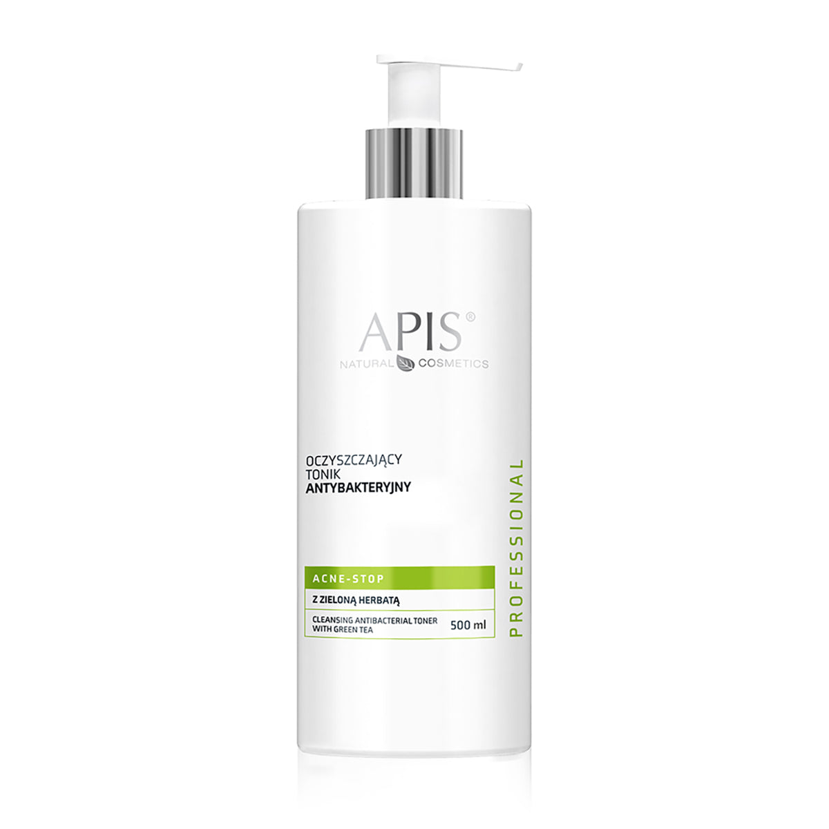Apis Acne-Stop antibakteriális arctonik zöld teával 500 ml