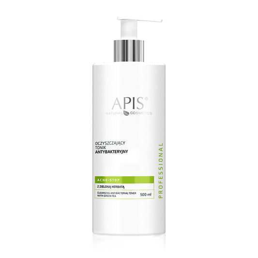 Apis Acne-Stop antibakteriális arctonik zöld teával 500 ml