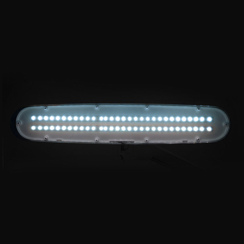 Elegante 801-L LED munkalámpa állvánnyal, szabályozható fényerő, fehér
