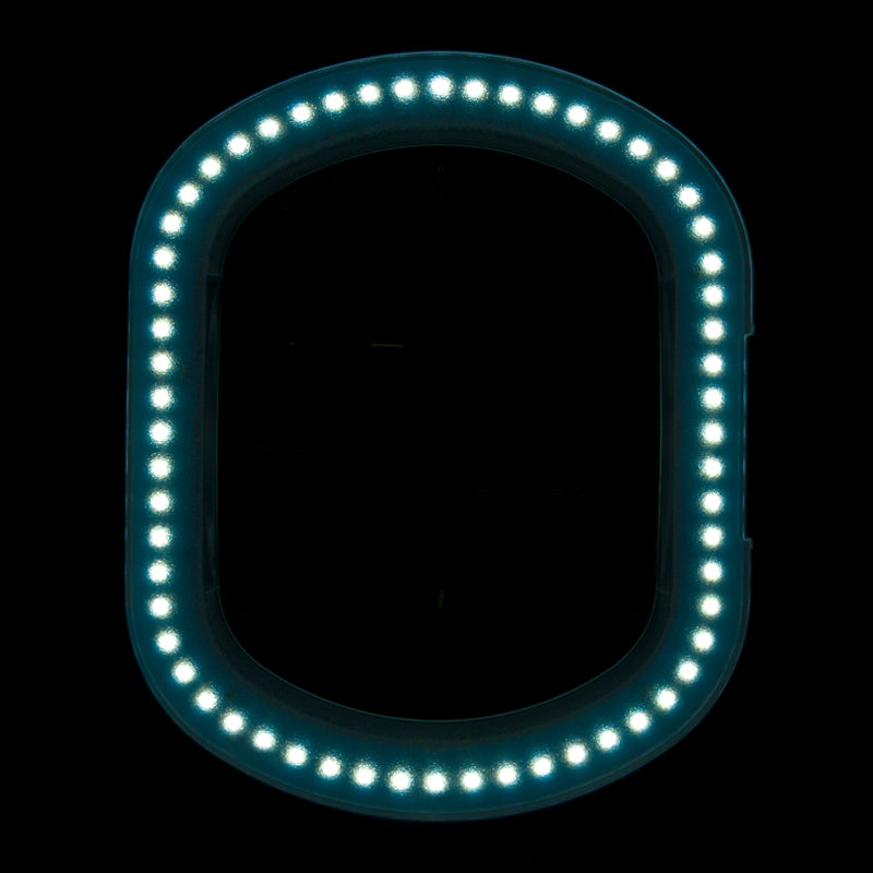 Elegante 6028 nagyítós lámpa 60 LED SMD 5D, asztali, szabályozható fényerő