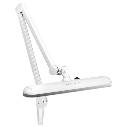 Elegante 801-TL LED munkalámpa satus rögzítéssel, szabályozható fényerő és fényszín, fehér