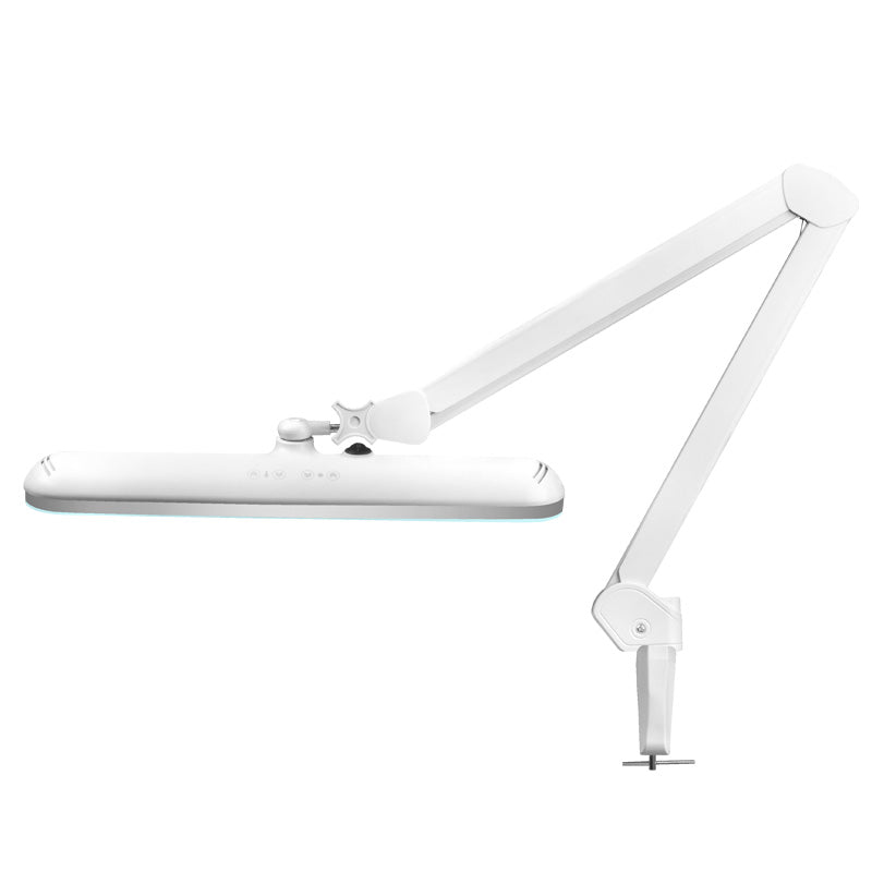 Elegante 801-TL LED munkalámpa satus rögzítéssel, szabályozható fényerő és fényszín, fehér