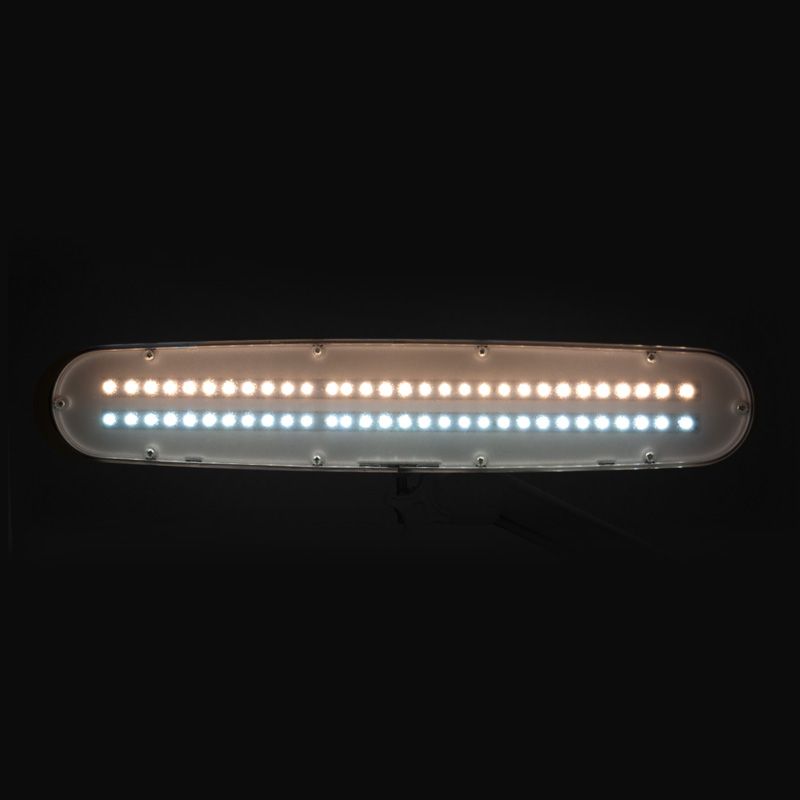 Elegante 801-TL LED munkalámpa talppal, szabályozható fényerő és fényszín, fehér