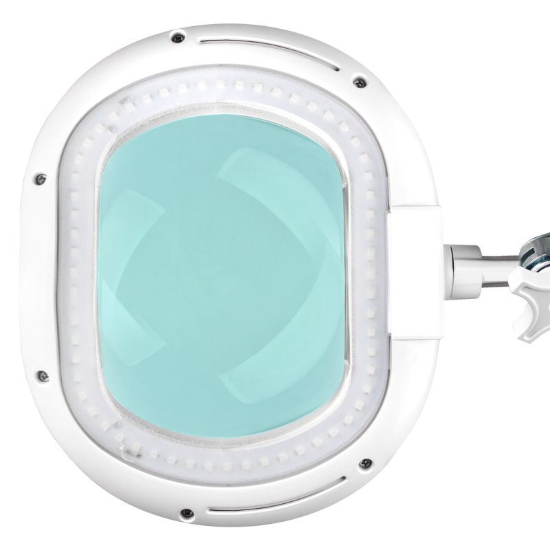 Elegante 6028 nagyítós lámpa 60 LED SMD 5D, állvánnyal, szabályozható fényerő