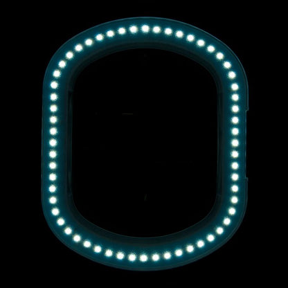 Elegante 6028 nagyítós lámpa 60 LED SMD 5D, állvánnyal, szabályozható fényerő