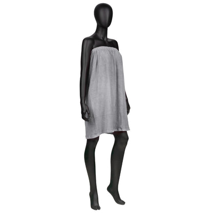 Frottír kozmetikai beterítőkendő, szürke