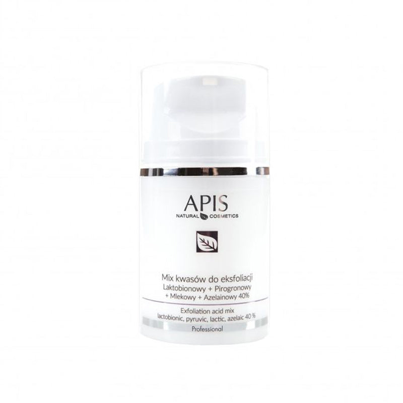 Apis savkeverék 40% – laktobionsav, piroszőlősav, tejsav, azelainsav 50 ml