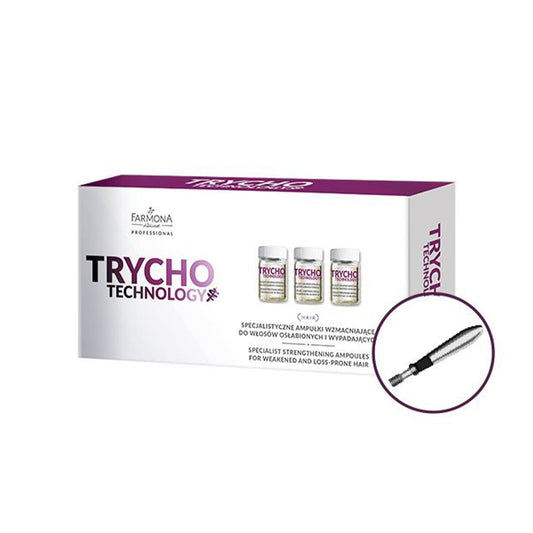 Farmona Trycho Technology speciális erősítő hajampullák meggyengült, hulló hajra 10×5 ml