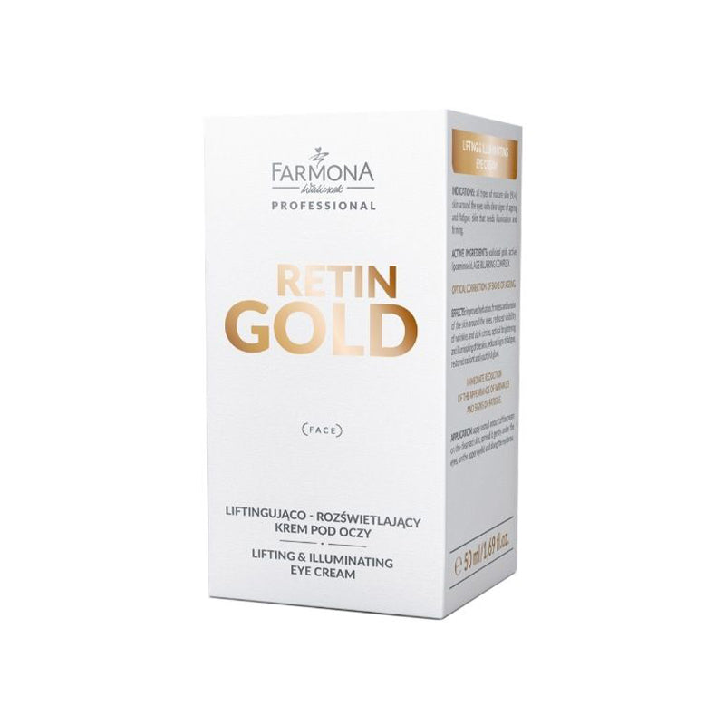Farmona Retin Gold lifting-ragyogásfokozó szemkörnyékápoló krém 50 ml