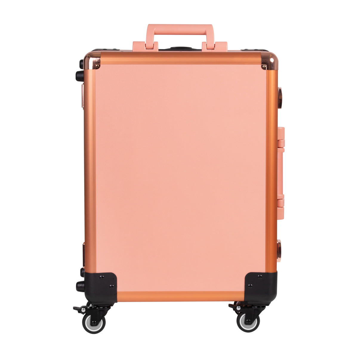 T-27 hordozható kozmetikai munkaállomás-bőrönd, rose gold