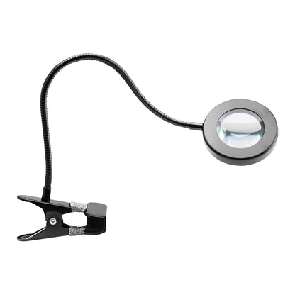 Snake Ring LED asztali nagyítós lámpa, fekete