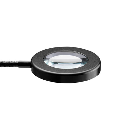 Snake Ring LED asztali nagyítós lámpa, fekete