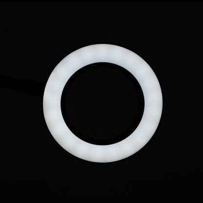 Snake Ring LED asztali nagyítós lámpa, fekete