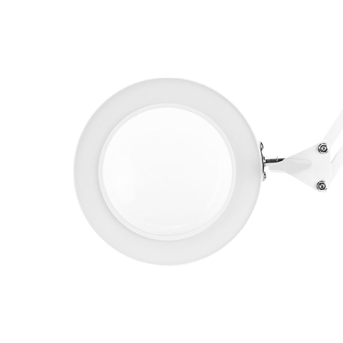 GLOW 308 LED asztali nagyítós lámpa, fehér, USB