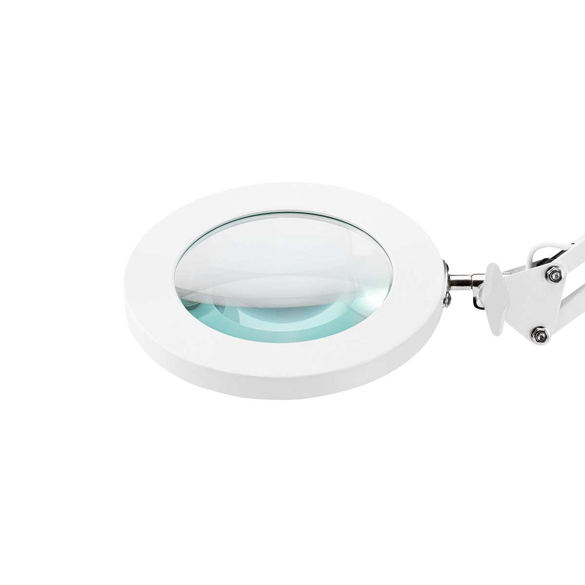 GLOW 308 LED asztali nagyítós lámpa, fehér, USB
