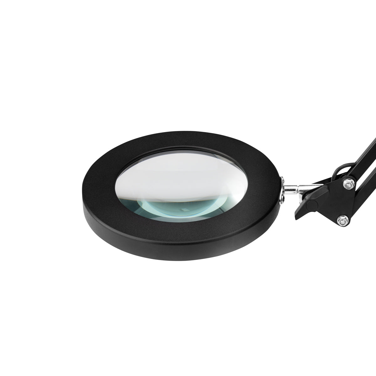 GLOW 308 LED asztali nagyítós lámpa, fekete, USB
