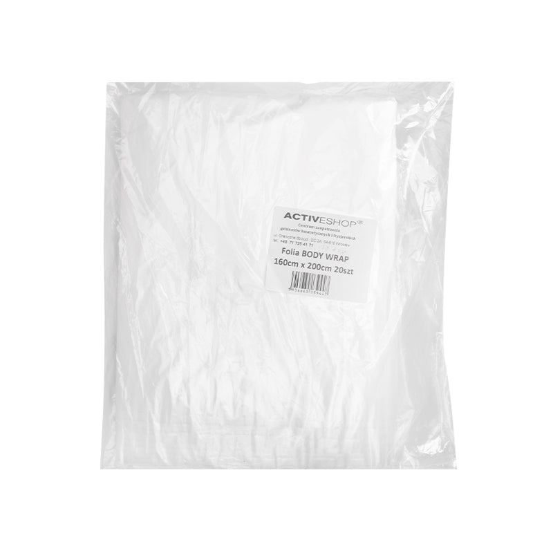 Body wrap fólia lap 20 db, 160×200 cm