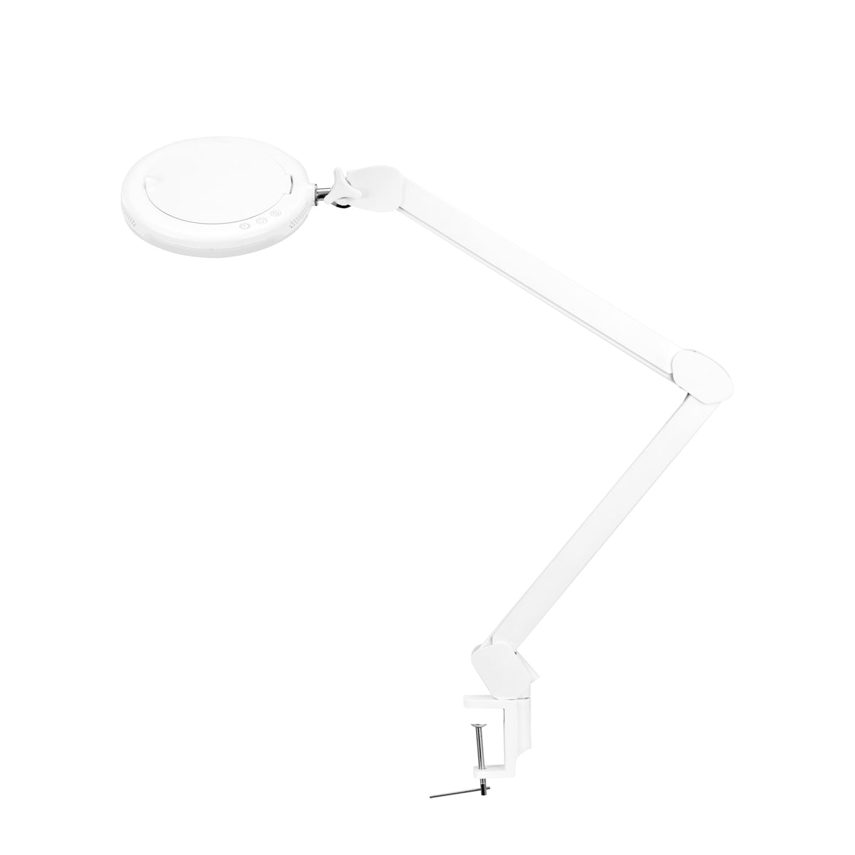 GLOW 8021 LED asztali nagyítós lámpa, szabályozható fényszín