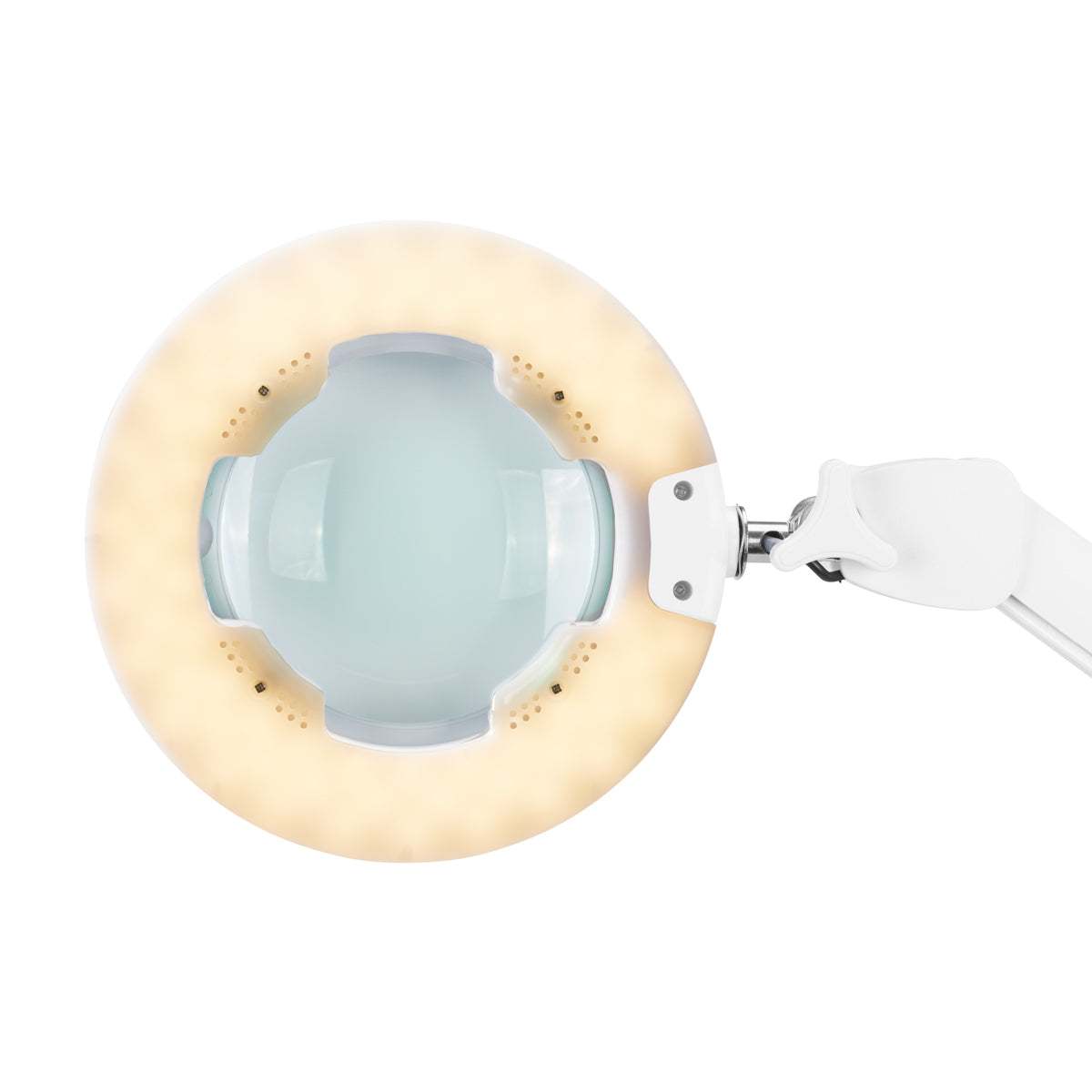 GLOW 8021 LED asztali nagyítós lámpa, szabályozható fényszín