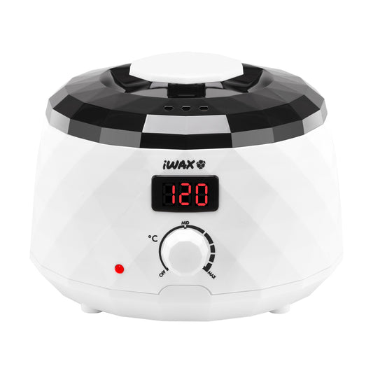 iWax Diamond Tech digitális gyantamelegítő 400 ml, 100 W, fehér