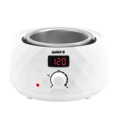 iWax Diamond Tech digitális gyantamelegítő 400 ml, 100 W, fehér
