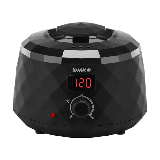 iWax Diamond Tech digitális gyantamelegítő 400 ml, 100 W, fekete