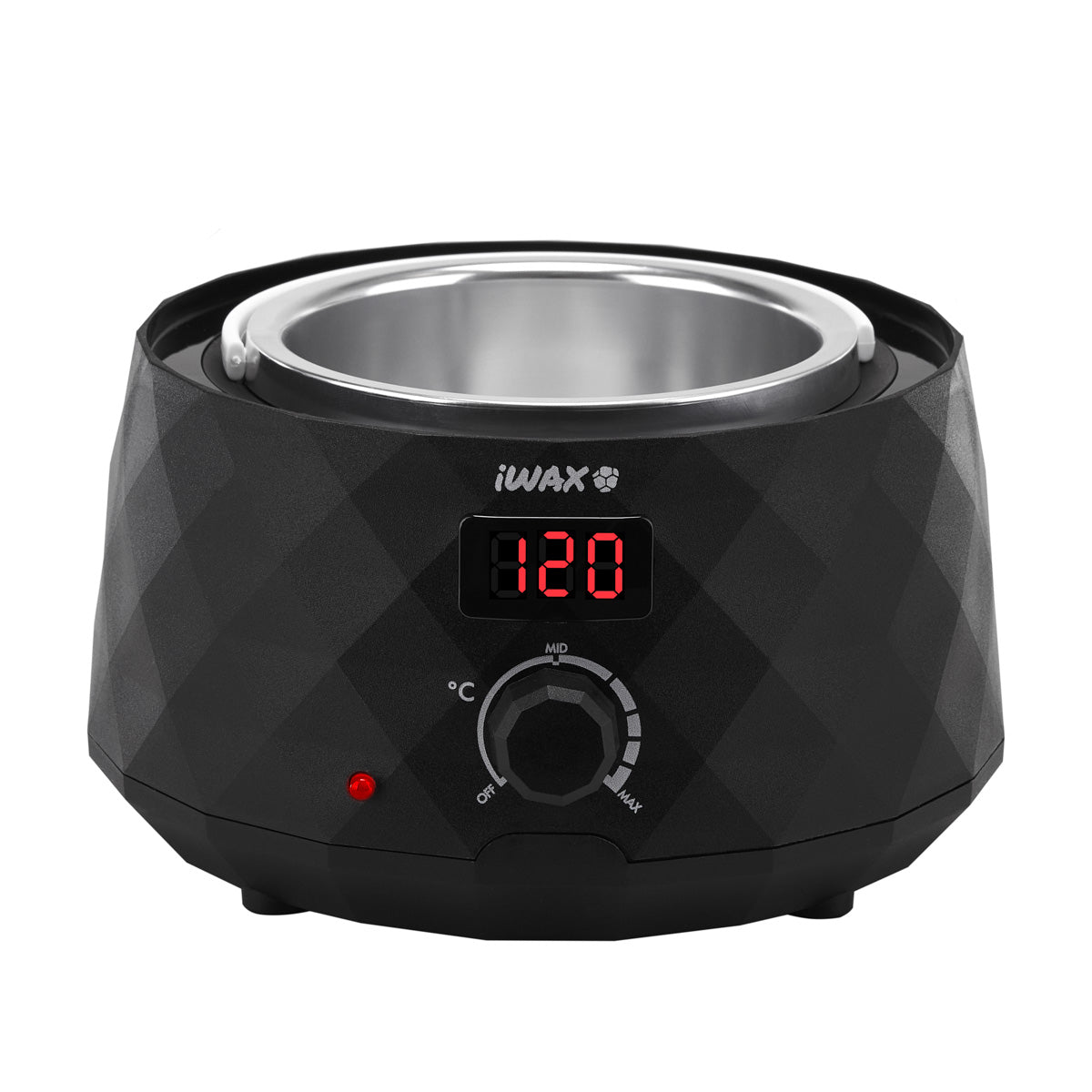 iWax Diamond Tech digitális gyantamelegítő 400 ml, 100 W, fekete