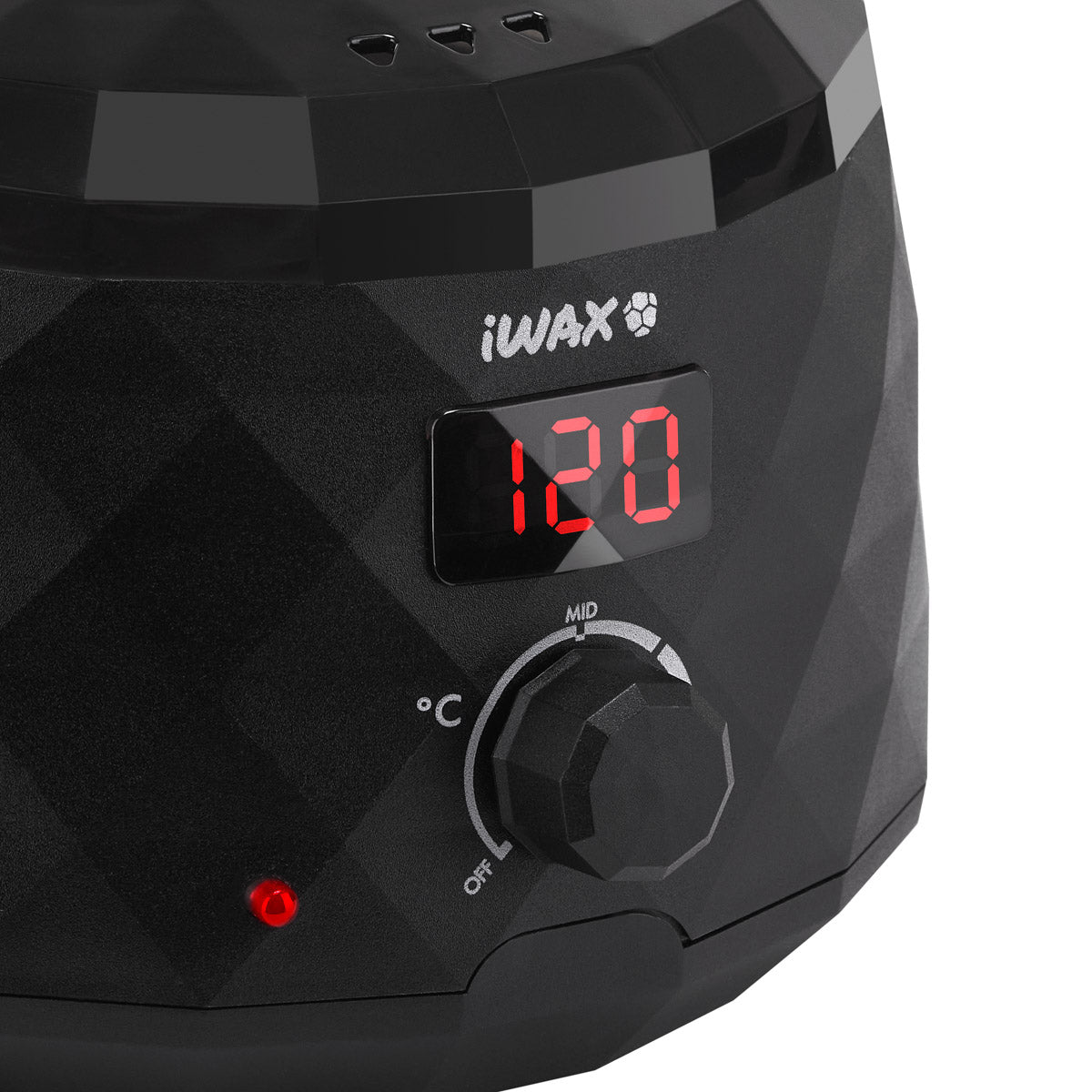 iWax Diamond Tech digitális gyantamelegítő 400 ml, 100 W, fekete