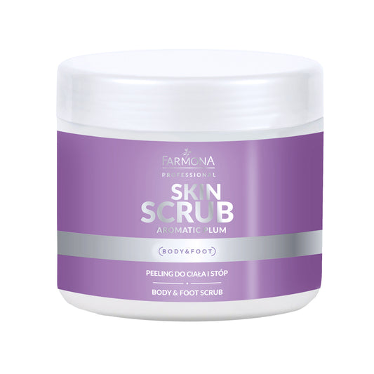 Farmona Skin Scrub szilvás radír testre és lábra 500 g