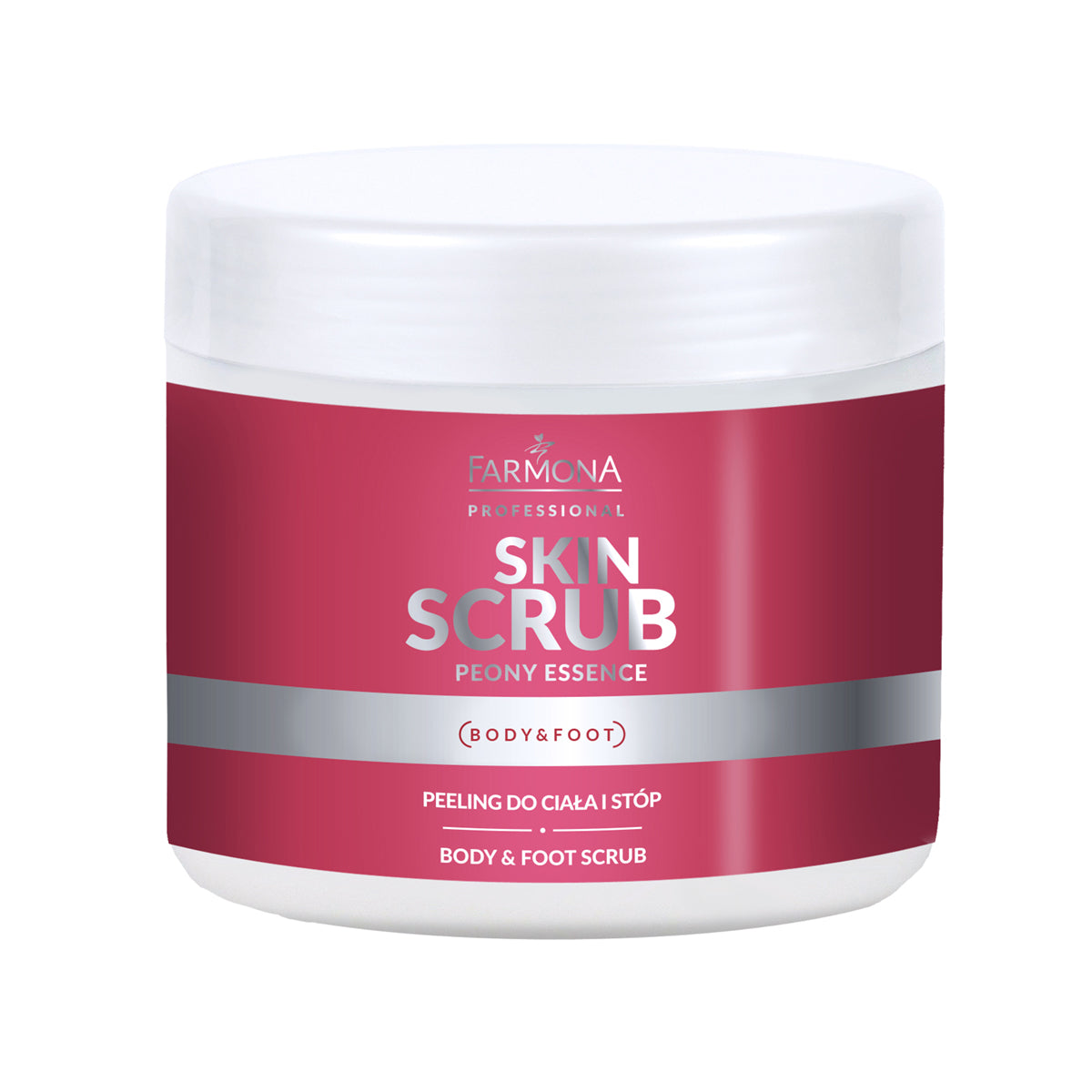 Farmona Skin Scrub bazsarózsás radír testre és lábra 500 g