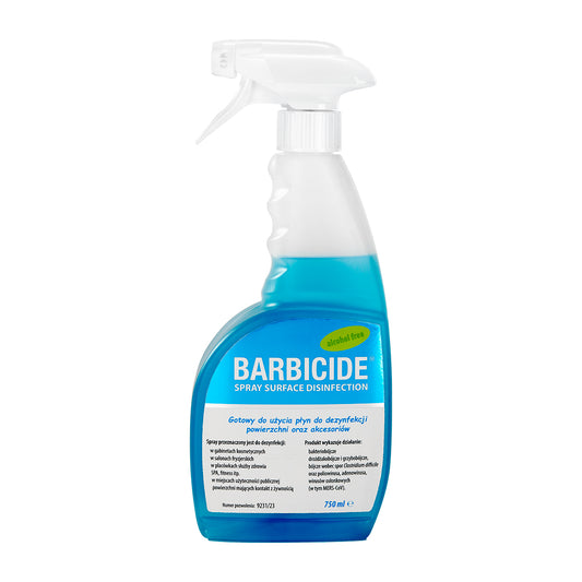 Barbicide felületfertőtlenítő spray 750 ml, illatmentes