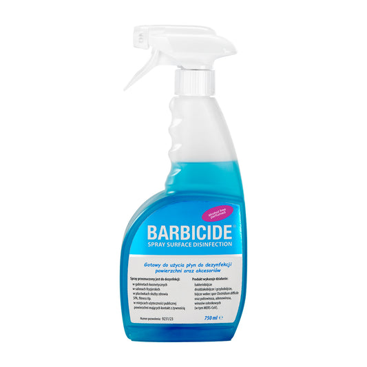 Barbicide felületfertőtlenítő spray 750 ml, illatosított