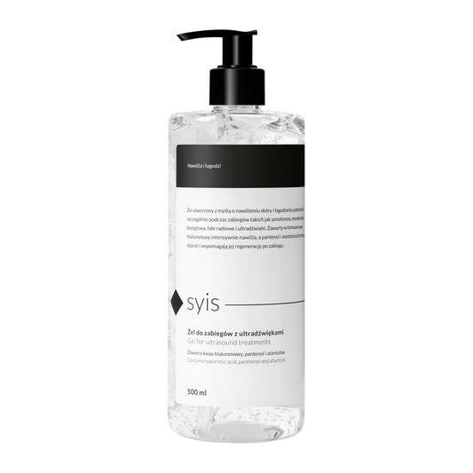 Syis hidratáló ultrahang-gél hialuronsavval 500 ml – új formula