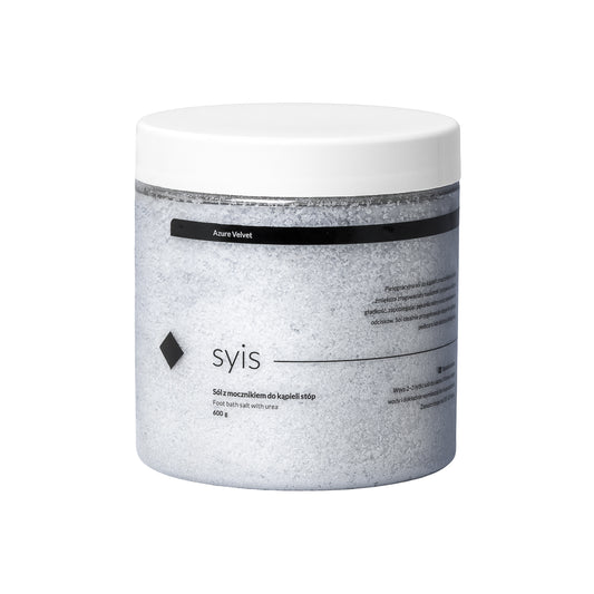 Syis Azure Velvet bőrpuhító lábáztató só ureával 600 g