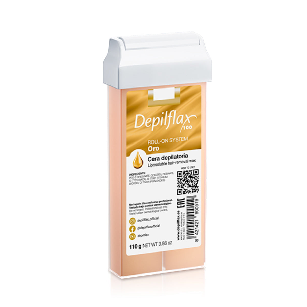 Depilflax gyantapatron arany 110 g