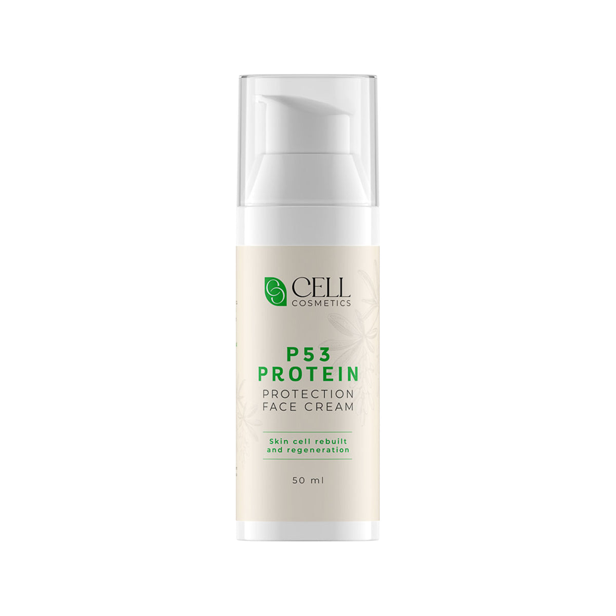 Cell Cosmetics Protection Face Cream P53 Protein arckrém 50 ml