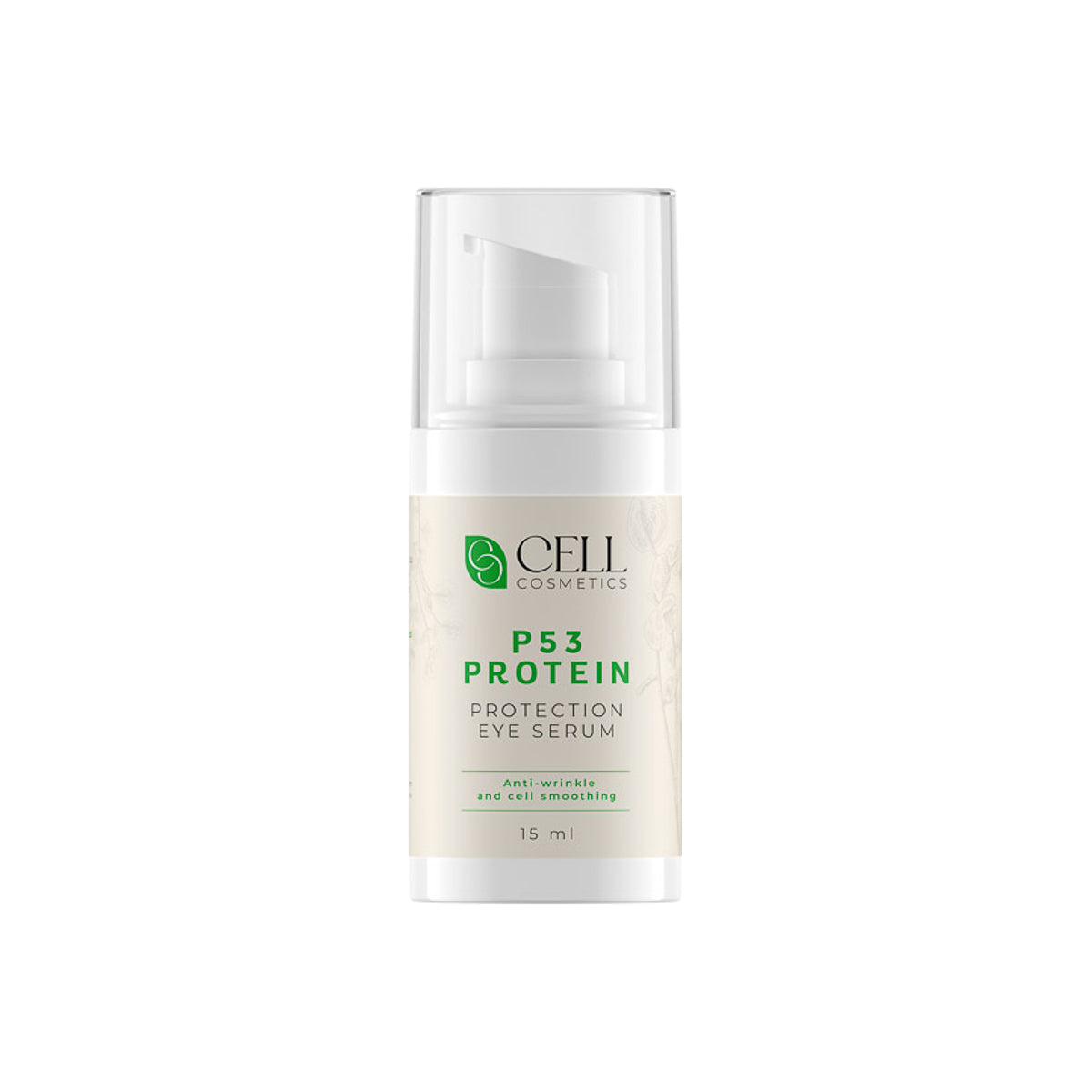 Cell Cosmetics Eye Serum P53 Protein koncentrált szemkörnyékápoló szérum 15 ml