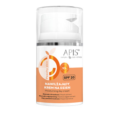 Apis Peachy Skin hidratáló nappali krém SPF 20 50 ml