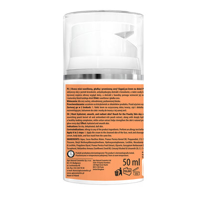 Apis Peachy Skin hidratáló nappali krém SPF 20 50 ml