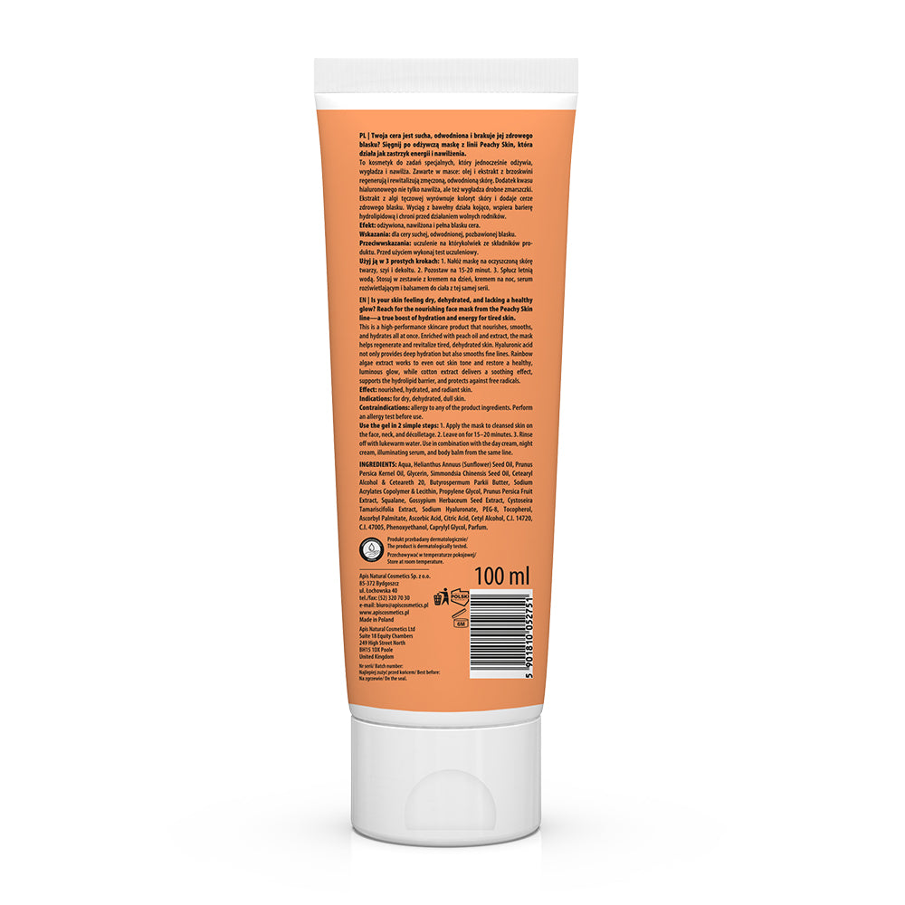Apis Peachy Skin tápláló arcmaszk 100 ml
