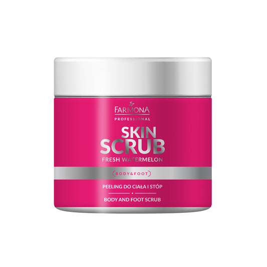Farmona Skin Scrub görögdinnyés cukros radír testre és lábra 500 g